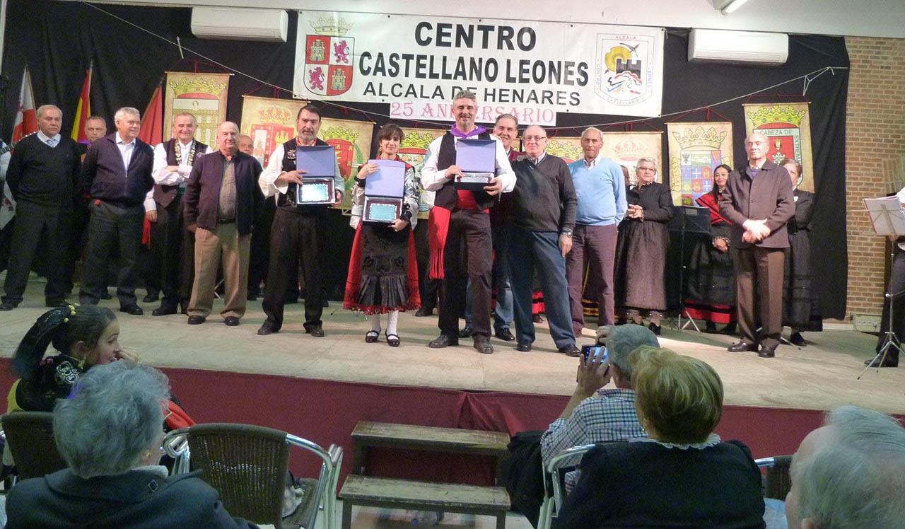 Acto en el Centro Castellano-Leonés en Alcalá de Henares, año 2022