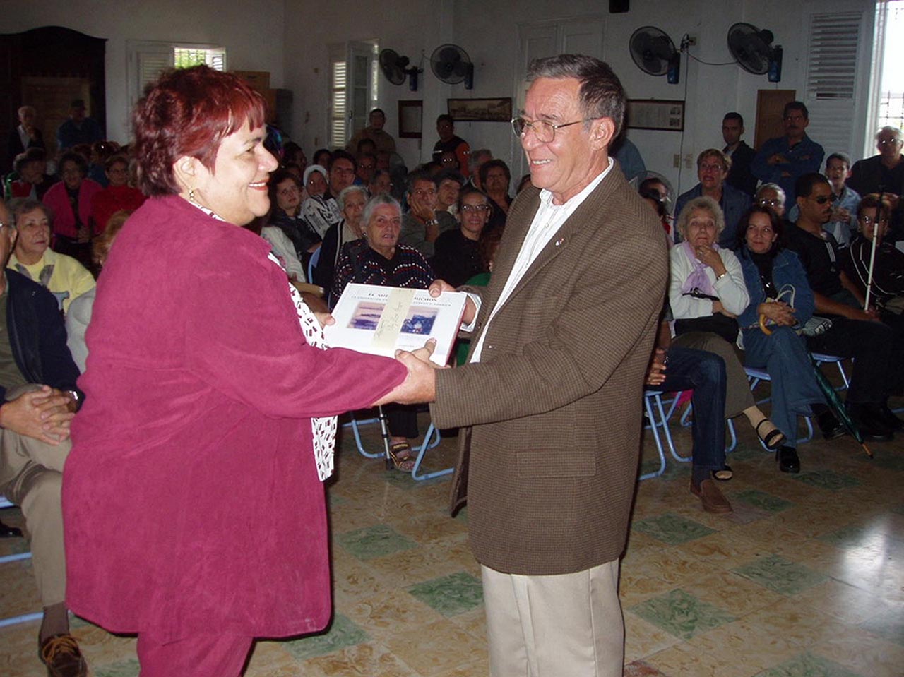 Actos conmemoriativos del 86 aniversario de la Colonia Salmantina de Cuba. La Habana, 2008