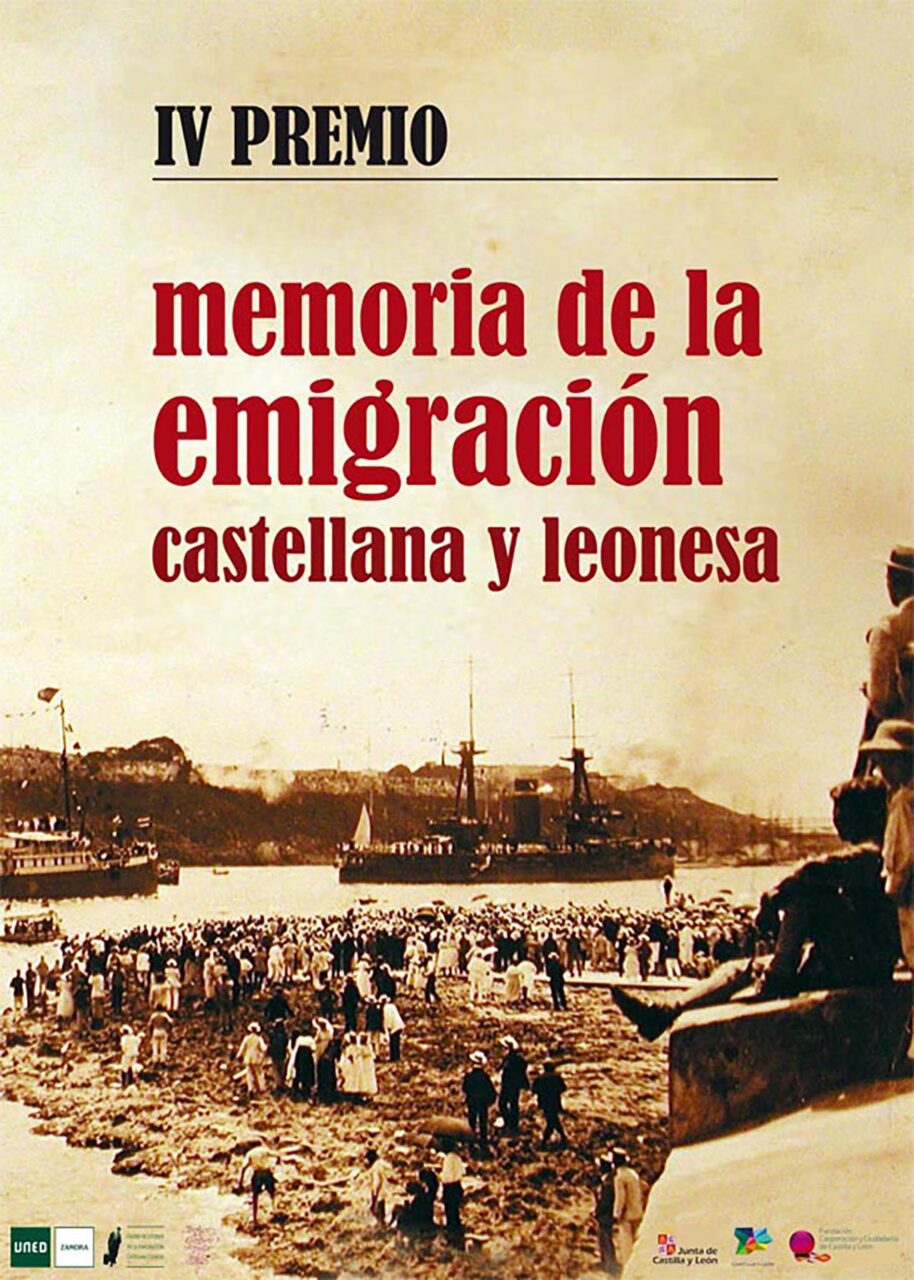 Cartel de uno de los Premios Memoria de la Emigración