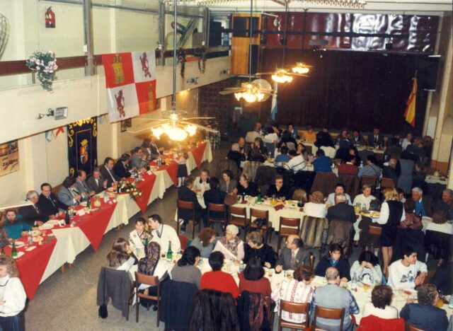 Banquete en las instalaciones del Centro Zamorano de Buenos Aires (Argentina)