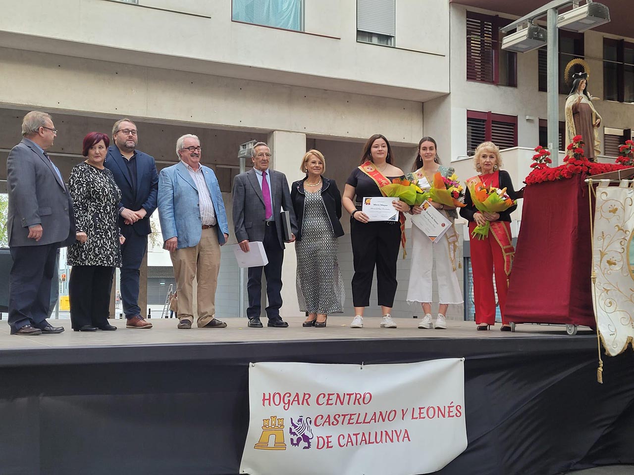 Fiestas de Santa Teresa en el Hogar Centro Castellano y Leonés de Catalunya, año 2022