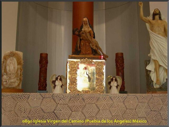 Iglesia de la Virgen del Camino, advocación mariana patrona de la Región Leonesa, en Puebla de Los Ángeles (México)