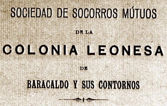 Membrete de la Colonia Leonesa de Baracaldo, año 1920. Archivo Histórico Provincial de León