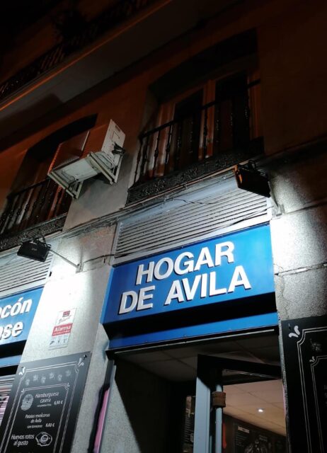 Sede del Hogar de Ávila de Madrid, asociación fundada en 1962