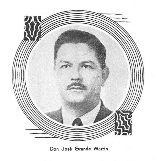 José Grande Martín, llamado el millonario chiquito, en Cuba. Centro Castellano de La Habana. 1909-1938. Vigésimonono aniversario de la fundación. La Habana, 1938.