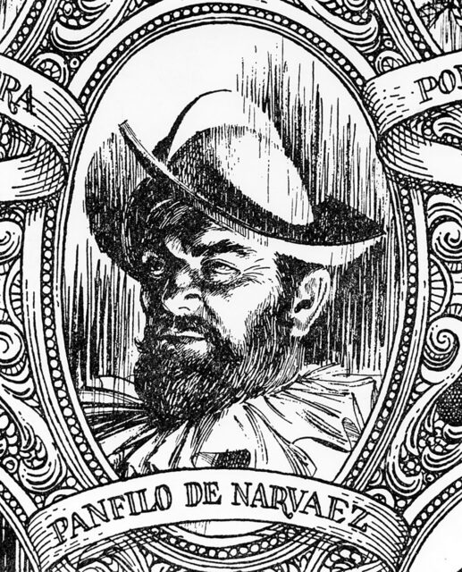 Retrato de Pánfilo de Narváez.