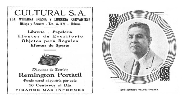 Ricardo Veloso Guerra. Centro Castellano de La Habana. 1909-1938. Vigésimonono aniversario de la fundación. La Habana, 1938.